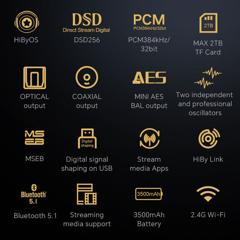 TempoTec V3-D | Portable HiFi Digital Audio Player