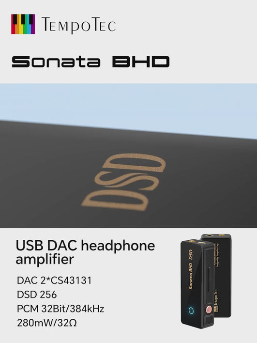 TempoTec Sonata BHD | USB C DAC