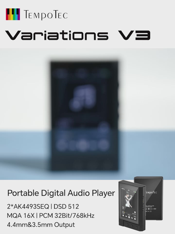 TempoTec V3 HiFi Digital Audio Player